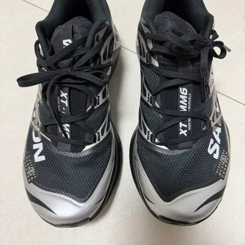 [BUNJANG] Maison Margiela x Salomon MM6 XT-6 Sneakers Black / 살로몬 메종 마르지엘라 XT-MM6 스니커즈 블랙 275사이즈