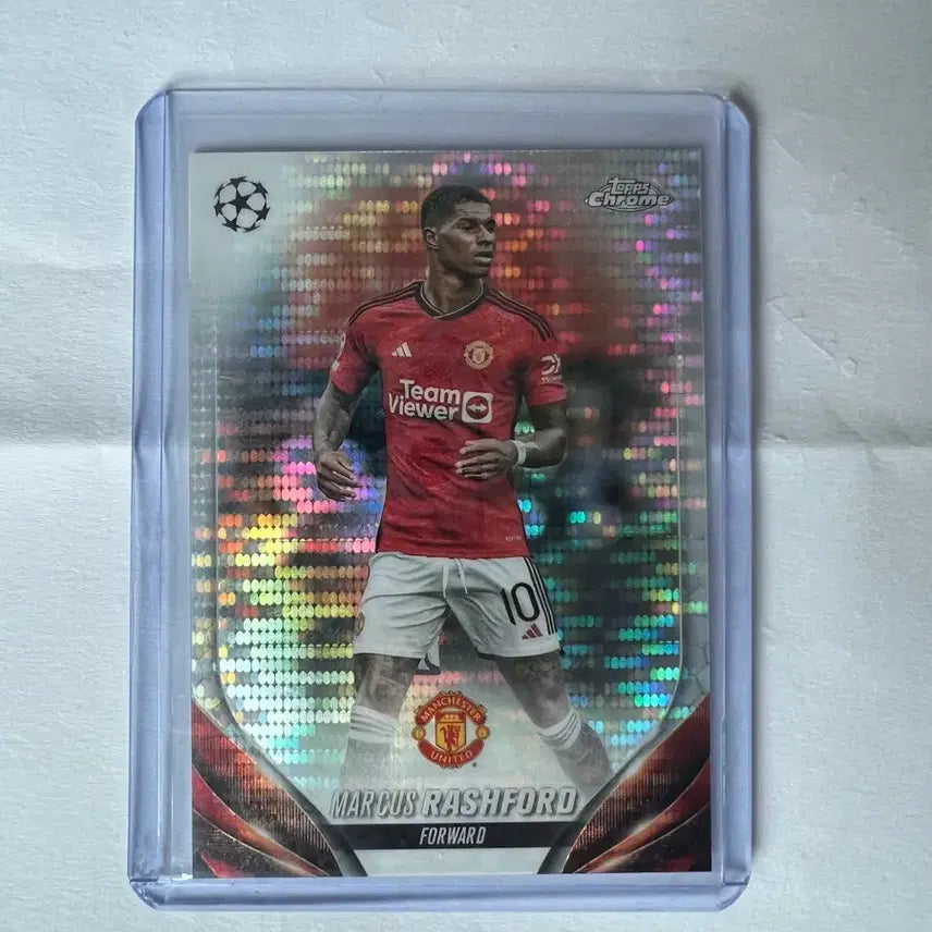 [BUNJANG] Marcus Rashford Topps Chrome Soccer Card / 마커스 래쉬포드 Topps Chrome 축구 카드