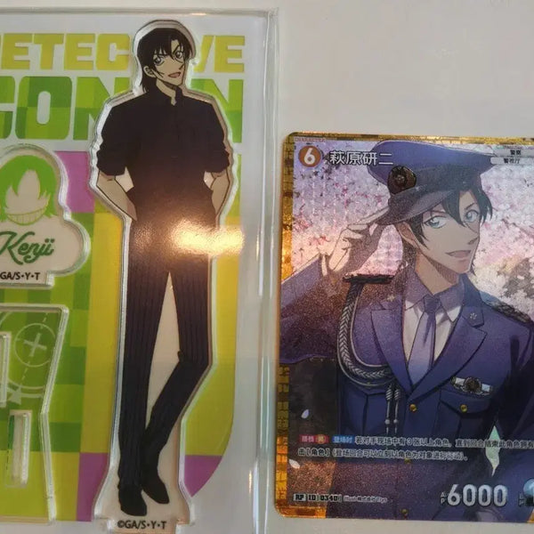 [BUNJANG] Detective Conan Kenji Hagiwara Acrylic Stand + TCG Card Set / 명탐정 코난 아크릴 스탠드 + TCG  하기와라 켄지