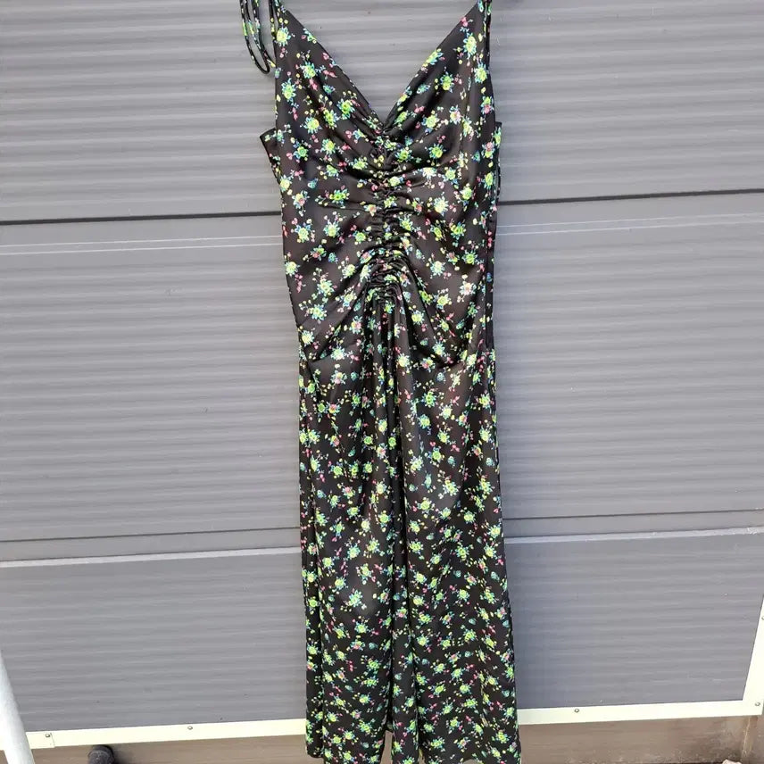 [BUNJANG] Sandro Floral Print Long Dress / 산드로원피스