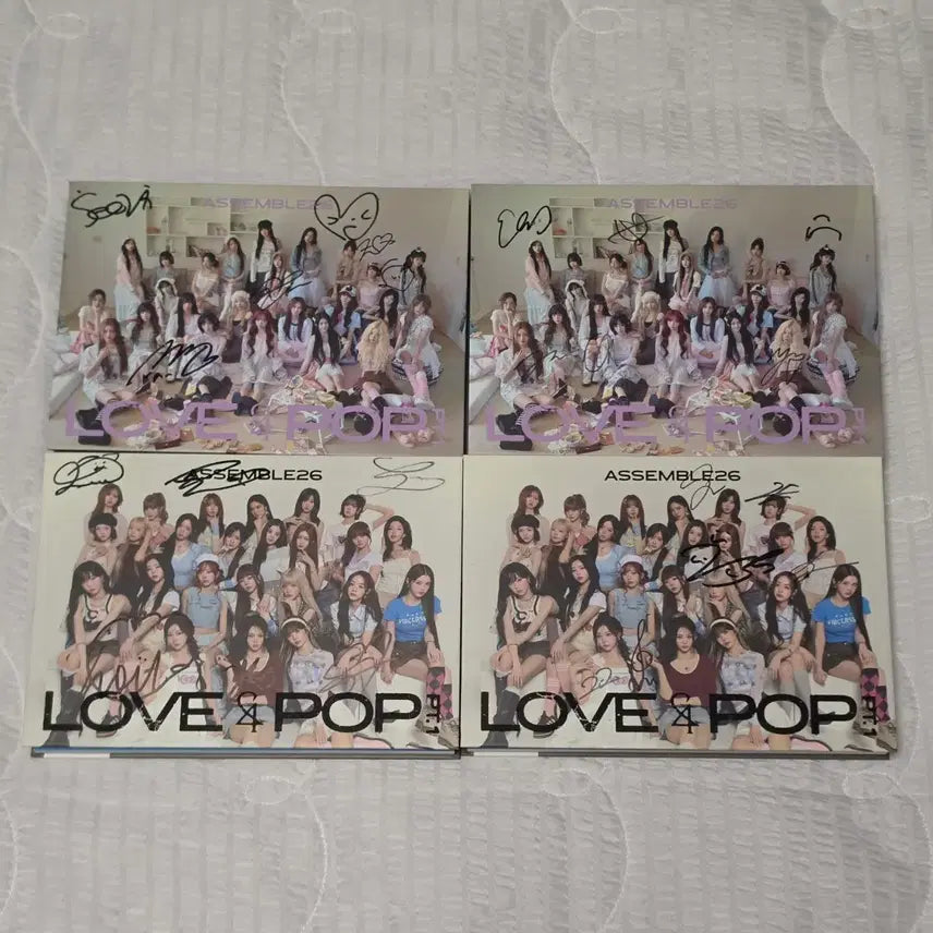 [BUNJANG] TripleS Assemble26 24 Members' Handwritten Signed Album Set / 트리플에스 24인 친필싸인 triples assemble26