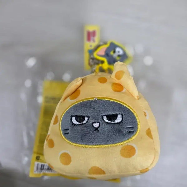 [BUNJANG] Cheese Petit Neko (Chineko) Limited Edition Keychain Doll / 치즈 쁘넥도(치넥도) 한탯풍' 인형 키링