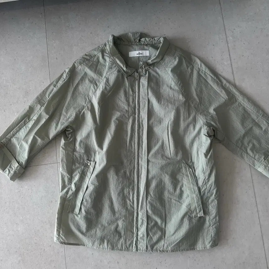 [BUNJANG] Renoma Zip-Up Lightweight Jacket Windbreaker / 르노마 집업 얇은 자켓 바람막이