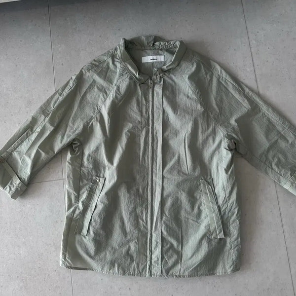 [BUNJANG] Renoma Zip-Up Lightweight Jacket Windbreaker / 르노마 집업 얇은 자켓 바람막이