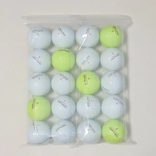 [BUNJANG] Kirkland Signature 3-Piece Urethane Lost Ball Golf Balls (20 Count) / 특A+/A급 커클랜드 3피스 우레탄 20알 로스트볼 골프공