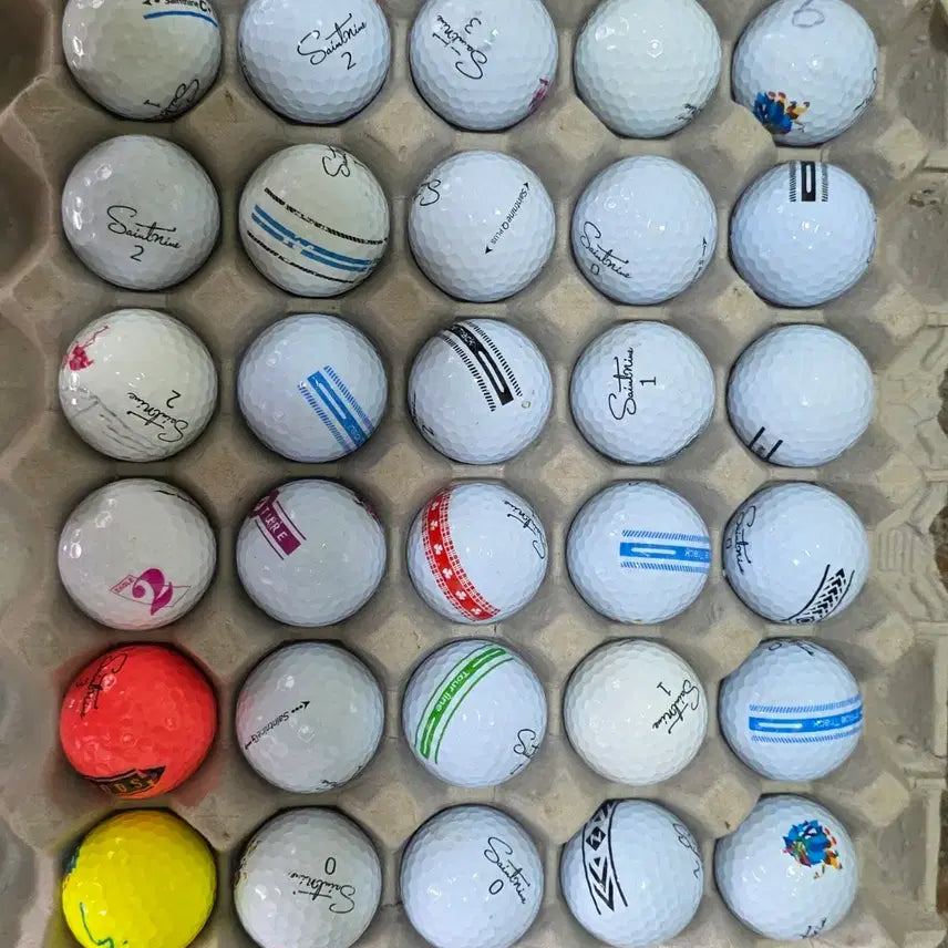 [BUNJANG] Saint Nine Golf Balls Lost Ball 30 pcs / 세인트나인 골프공 로스트볼 30개