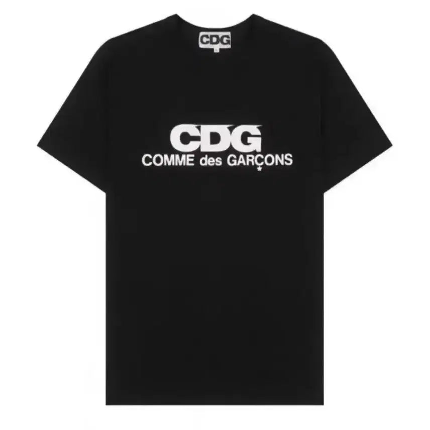 [BUNJANG] Comme des Garçons CDG Big Logo Unisex T-Shirt / 정품/새상품) 꼼데가르송 CDG 반팔 티셔츠 남녀공용