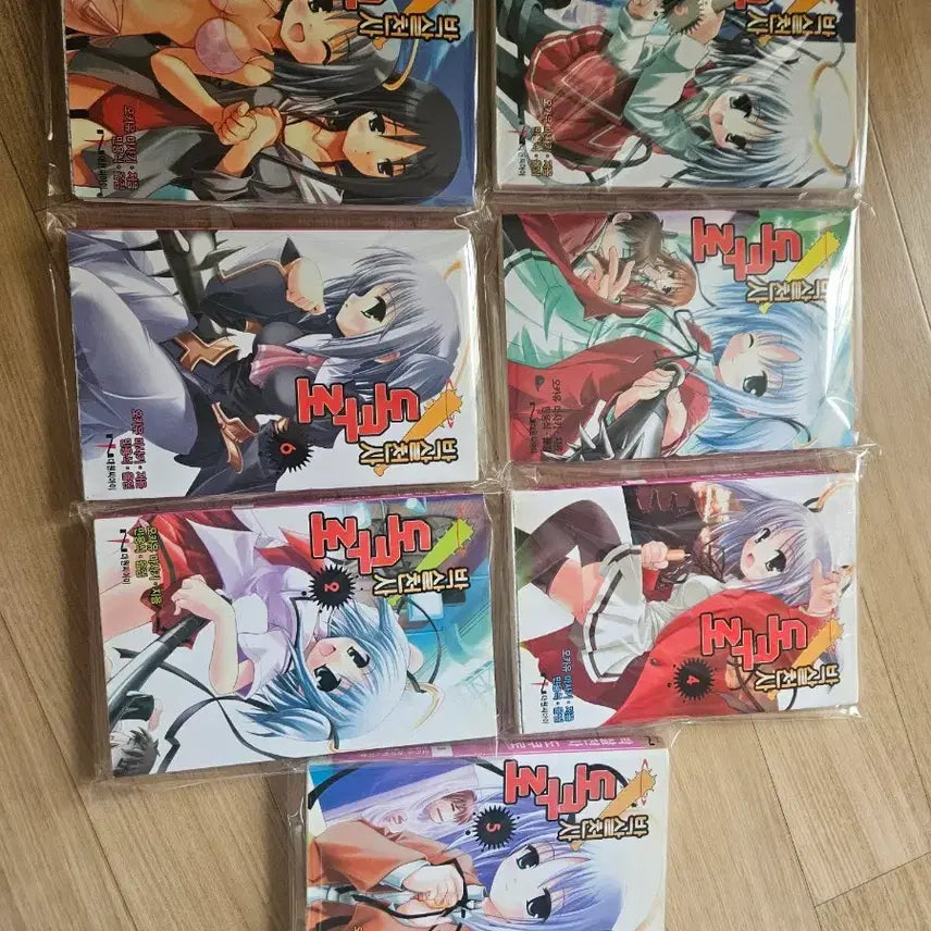 [BUNJANG] Bokusatsu Tenshi Dokuro-chan Light Novel Vol. 1-7 / 박살천사 도쿠로 1~7 라노벨 라이트노벨