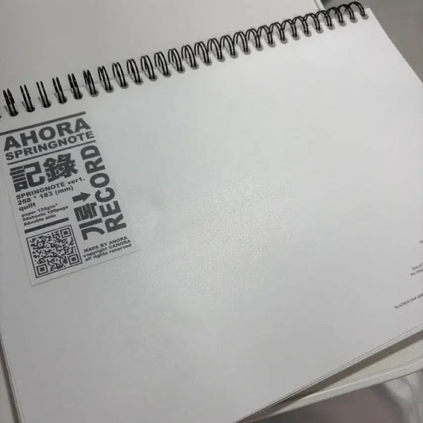 [BUNJANG] Ahola Spring Notebook / 아호라 노트