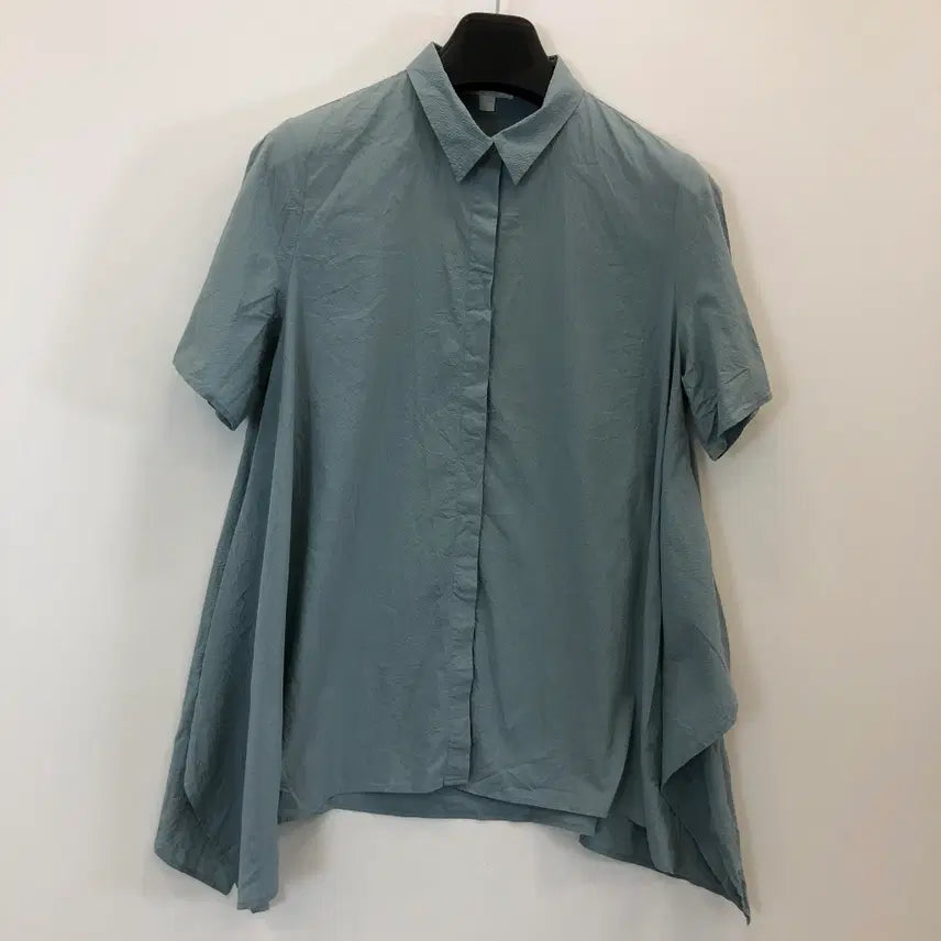 [BUNJANG] COS Seersucker Organic Cotton Short Sleeve Shirt EUR 38 / COS 코스 시어서커 오가닉코튼 반팔셔츠 38