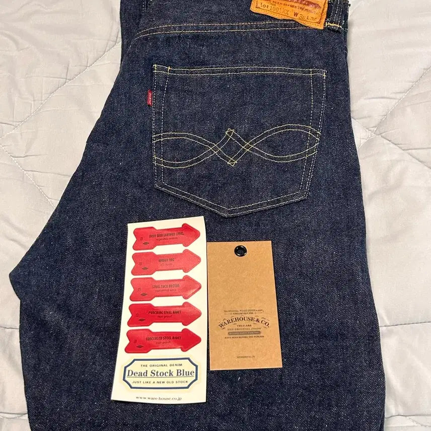 [BUNJANG] Warehouse DSB1001XX One Wash 36 Size Jeans / 웨어하우스 dsb1001xx 원워시 36사이즈