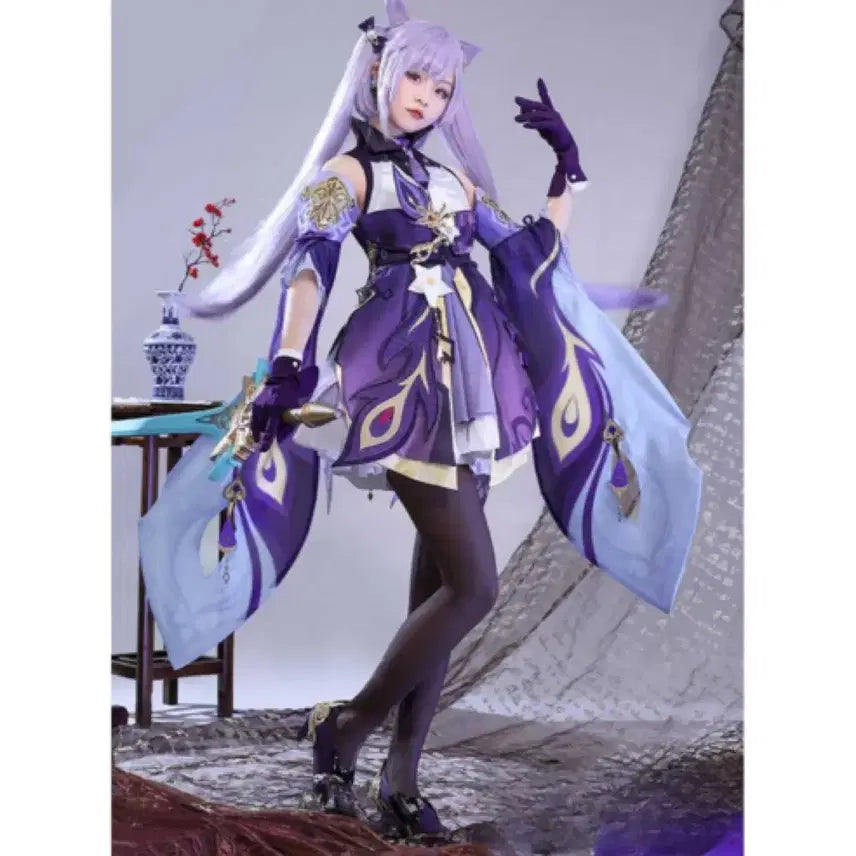 [BUNJANG] Keqing Cosplay Full Set / [급처] 각청 코스프레