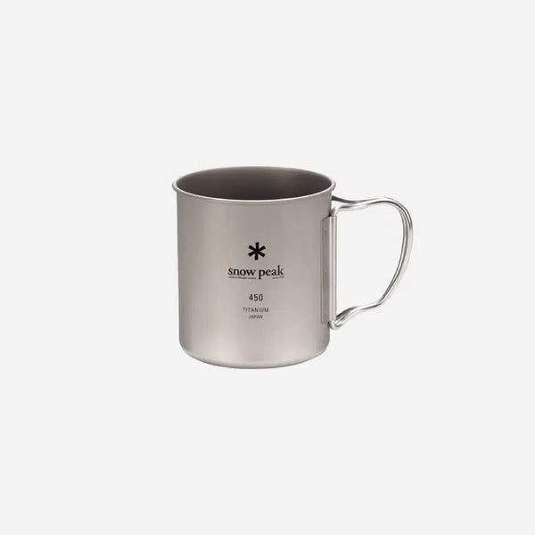 [BUNJANG] Snow Peak Single Titanium Mug 450 / 스노우피크 싱글 티타늄 머그컵 45