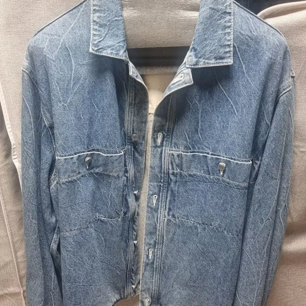 [BUNJANG] Time Homme Blue Set-up Suit (Near New Condition) / 타임옴므 청셋업 팝니다(새상품급)