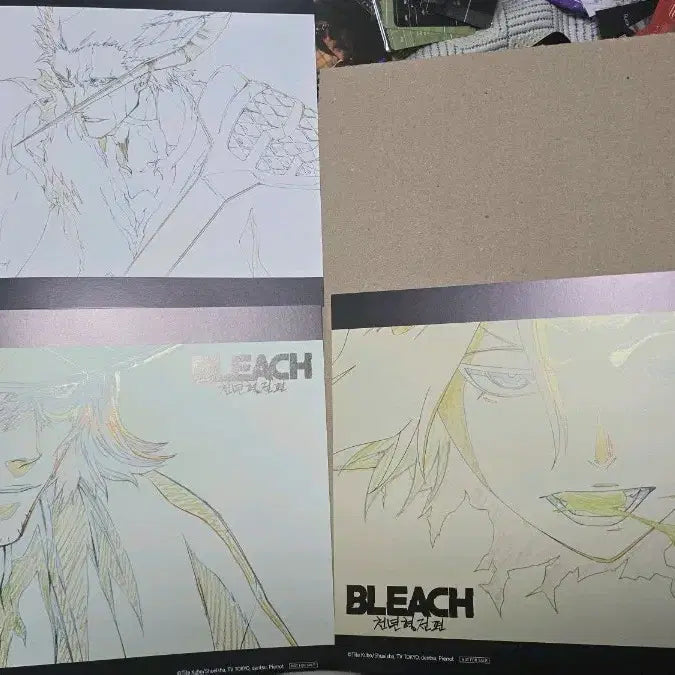 [BUNJANG] Bleach: Thousand-Year Blood War - Jin Kariya Original Art Visual Poster (A4) 3종 Bundle Set / 블리치 천년혈전 편:화진담 3주차 원화 비주얼 포스터 (A4) 3종 일괄 팝니다