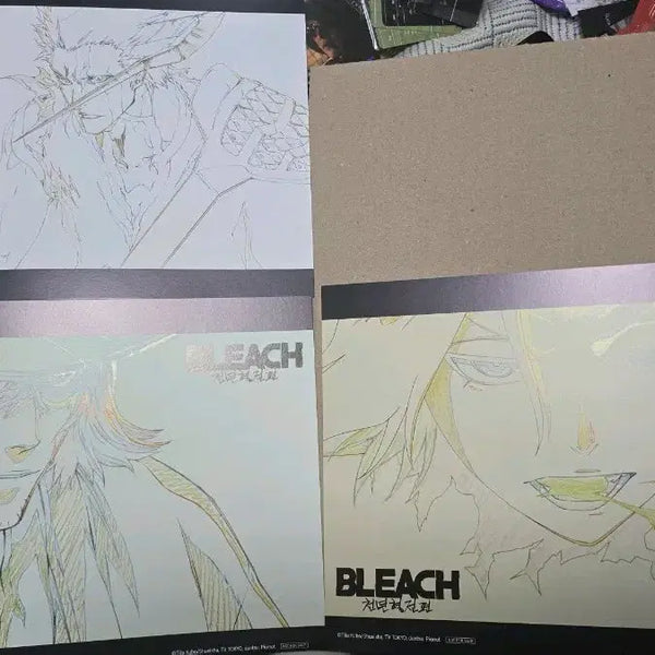 [BUNJANG] Bleach: Thousand-Year Blood War - Jin Kariya Original Art Visual Poster (A4) 3종 Bundle Set / 블리치 천년혈전 편:화진담 3주차 원화 비주얼 포스터 (A4) 3종 일괄 팝니다