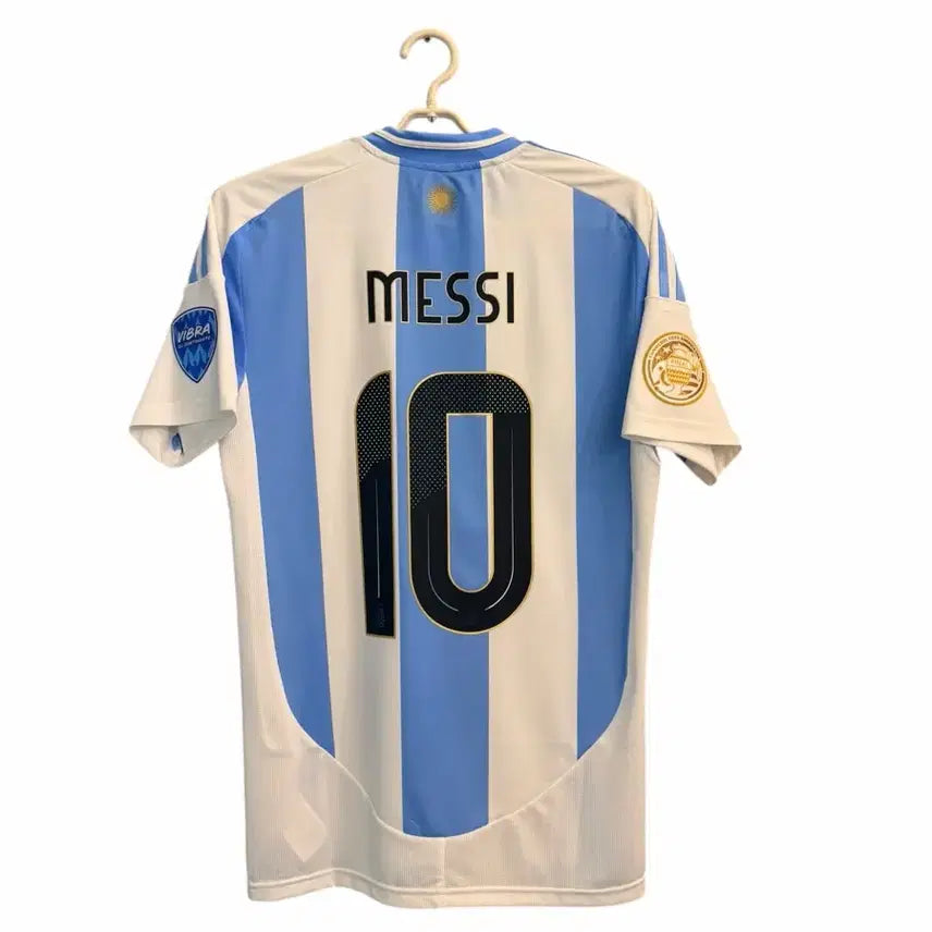 [BUNJANG] Argentina Lionel Messi 2024 Copa America Soccer Jersey / 24-26 코파 아르헨티나 메시 마킹 축구 유니폼
