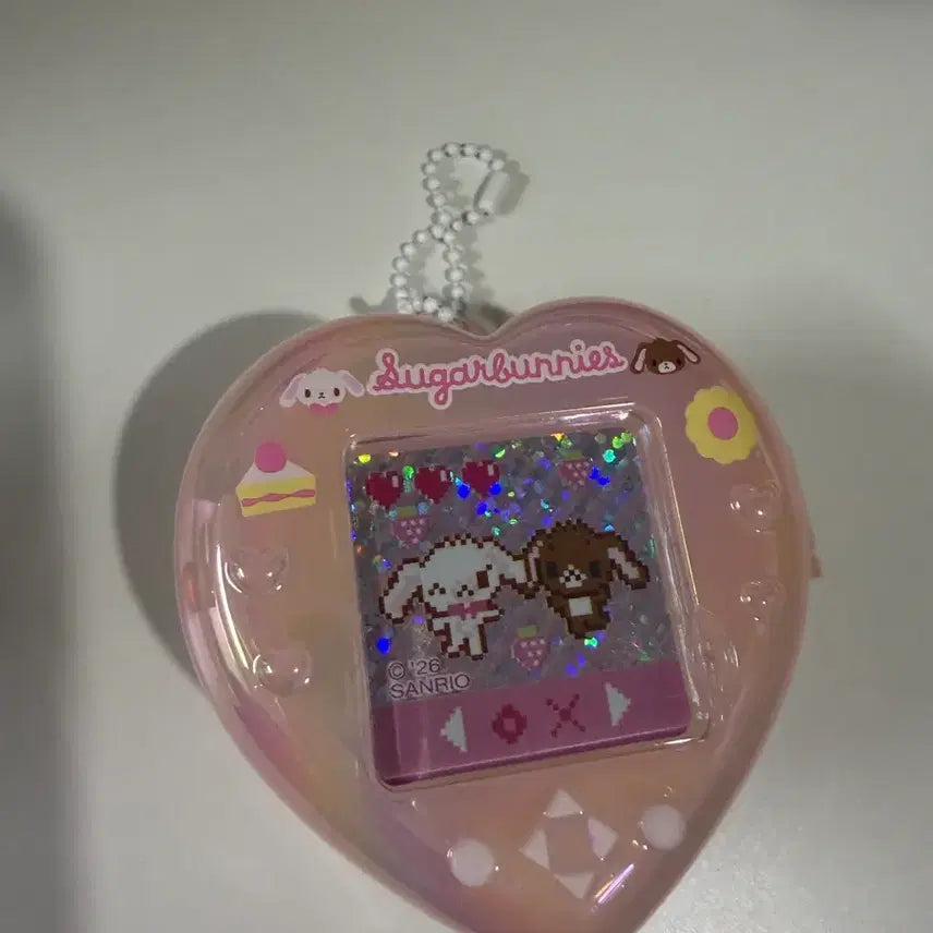 [BUNJANG] Sanrio Heisei Sugar Bunnies Mini Game Machine Keychain / 산리오 헤이세이 슈가바니즈 미니 게임기 키링