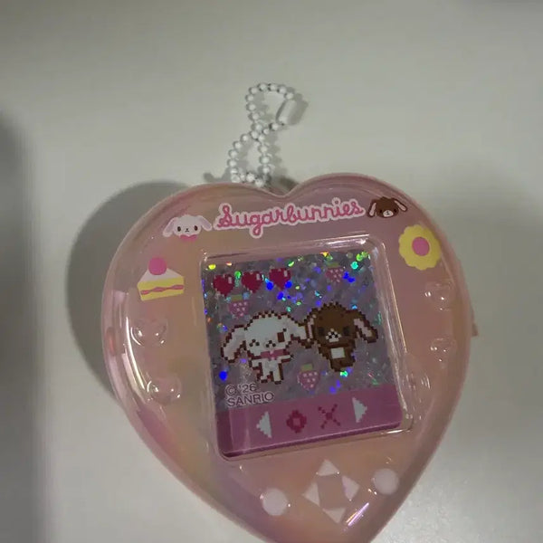 [BUNJANG] Sanrio Heisei Sugar Bunnies Mini Game Machine Keychain / 산리오 헤이세이 슈가바니즈 미니 게임기 키링