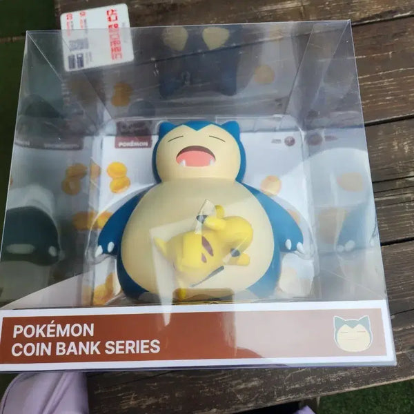 [BUNJANG] Pokemon Snorlax Figure Piggy Bank / 포켓몬 잠만보 피규어 저금통