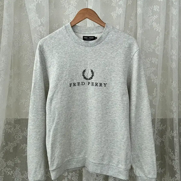 [BUNJANG] Fred Perry Sportswear Sweatshirt Gray / M) 프레드페리 스포츠웨어 맨투맨 그레이