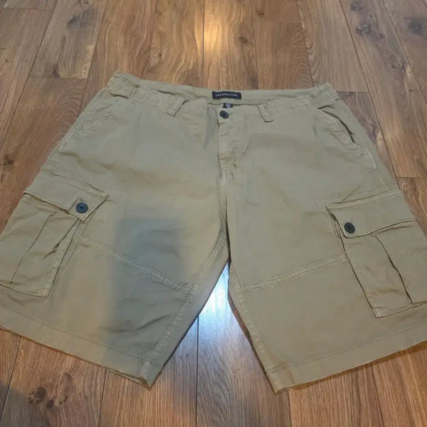 [BUNJANG] SMOG Original Brand Men's Cotton Cargo Shorts (2XL Big Size) / SMOG 오리지널 브랜드남성 카고 면반바지 허리2XL 빅사이즈추천