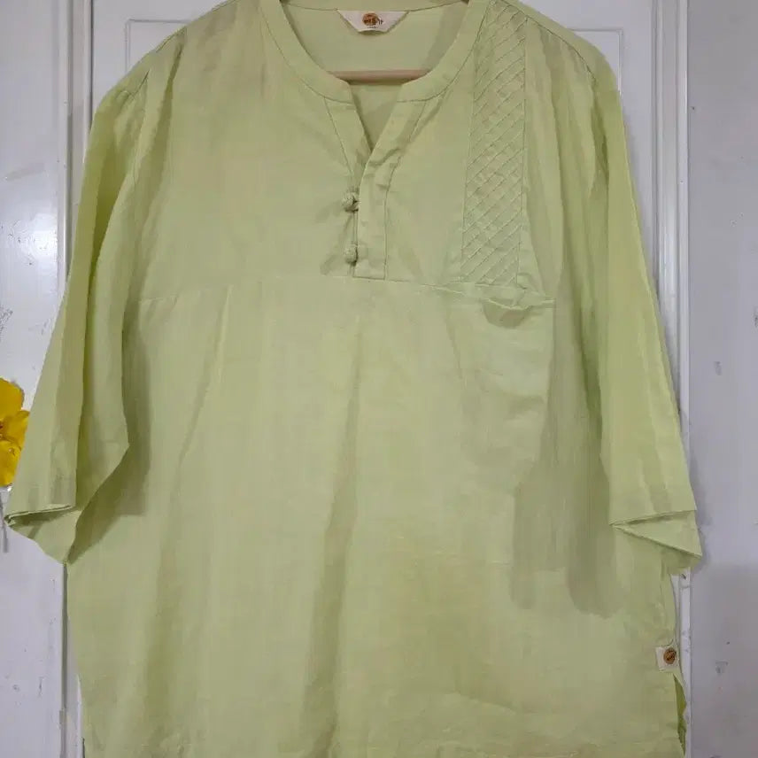 [BUNJANG] Linen Blend Blouse - Summer Collection / 여름 시원한 고급스러운 디자인이쁜  마 린넨  블라우스