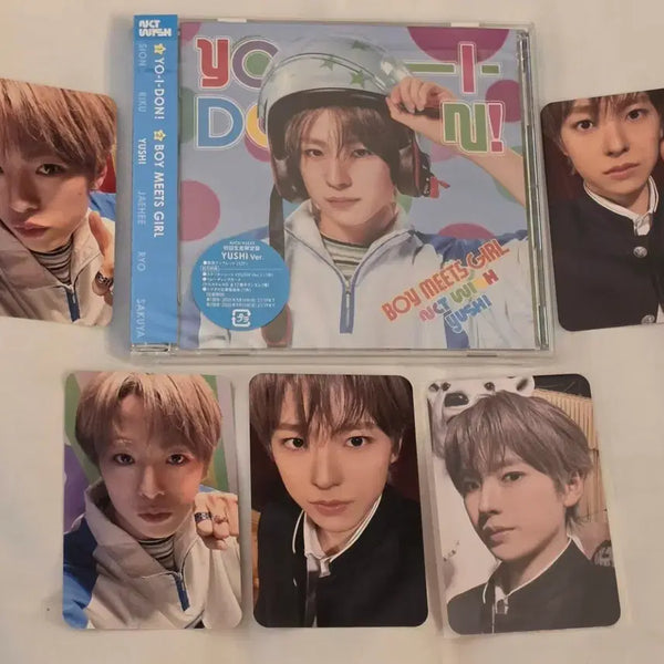 [BUNJANG] NCT Wish Yushi Full Set Photocard Bundle / [현물] 유우시 포카 풀세트(앨범 4장 포함) 요이동 요이돈 엔시티 위시 일본