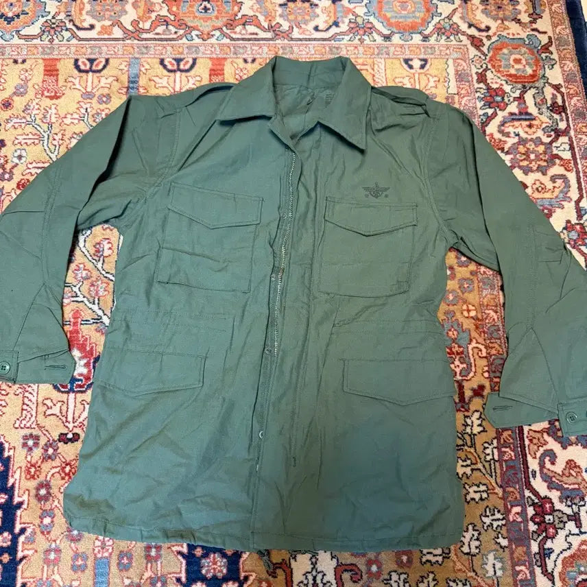[BUNJANG] Vintage 90s Woodland Camouflage Field Jacket (Size 4) / 90년대 야상 4호 - m65 m51 m43 필드자켓 구형 민무늬