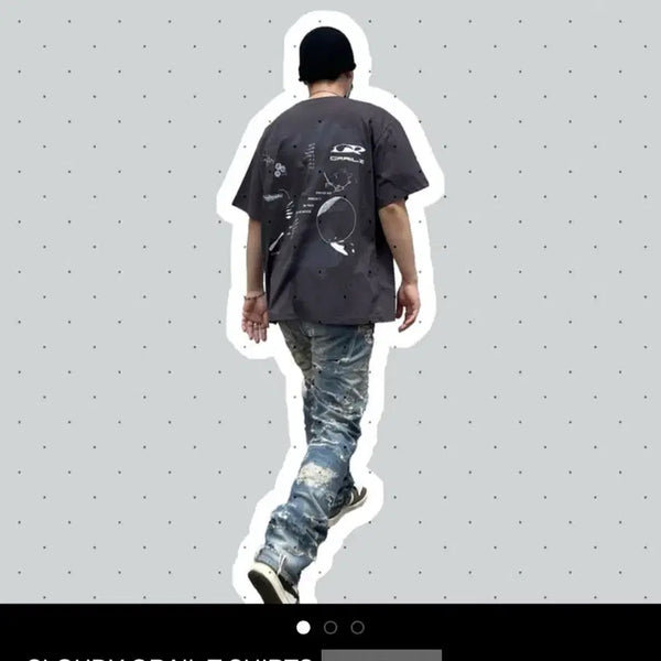 [BUNJANG] Grailz Cloudy T-Shirt Size 1 / [1] 그레일즈 클라우디 티셔츠