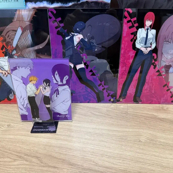 [BUNJANG] Chainsaw Man Acrylic Board Stand Bundle Set / 체인소맨 아크릴보드 스탠드 일괄
