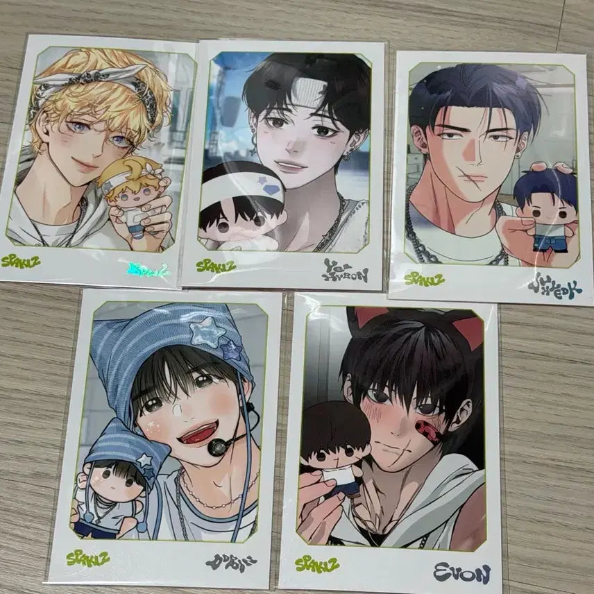 [BUNJANG] SPAKIZ Polaroid Bundle Set / [스파클즈 SPAKIZ] 폴라로이드 5종 일괄