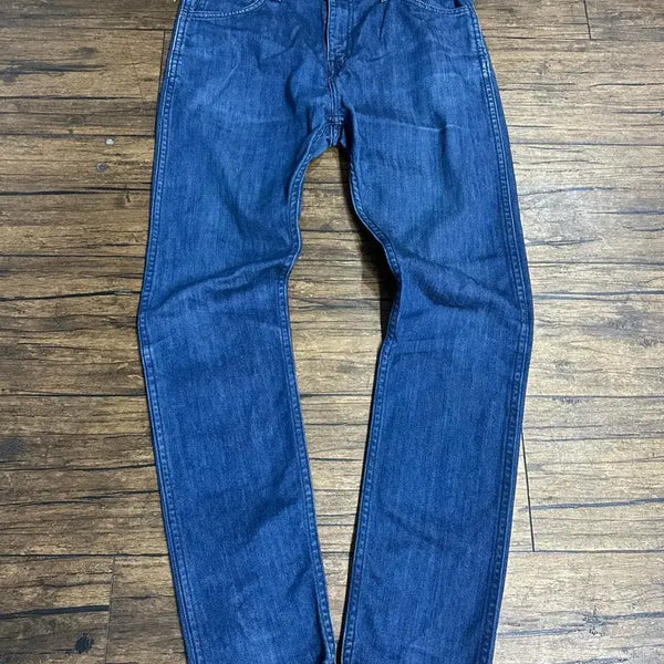 [BUNJANG] Levi's 520 Slim Straight Fit Dark Blue Denim Jeans W32 / 리바이스 520 진청 데님팬츠 W32 슬림 스트레이트 청바지
