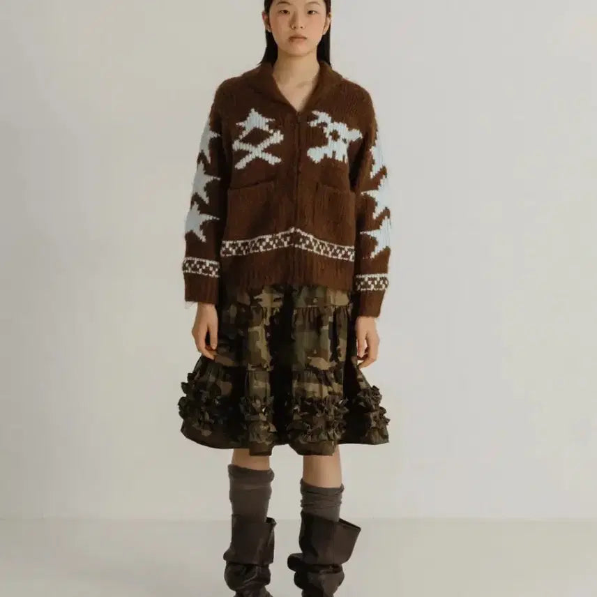[BUNJANG] Please Project Camo Skirt / 플리즈프로젝트 카모스커트
