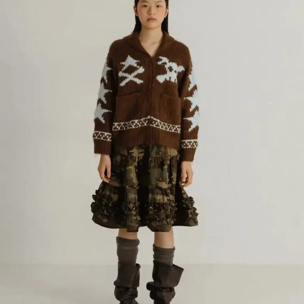 [BUNJANG] Please Project Camo Skirt / 플리즈프로젝트 카모스커트
