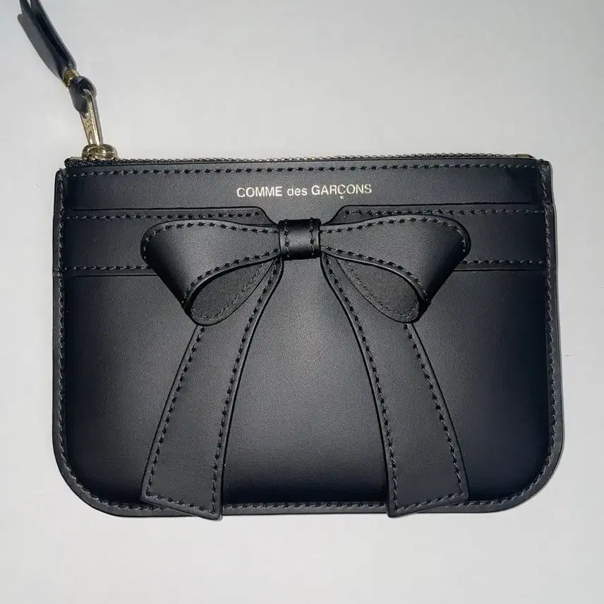 [BUNJANG] Comme des Garçons Big Bow Wallet Black / 꼼데가르송 빅보우 월렛 지갑 블랙