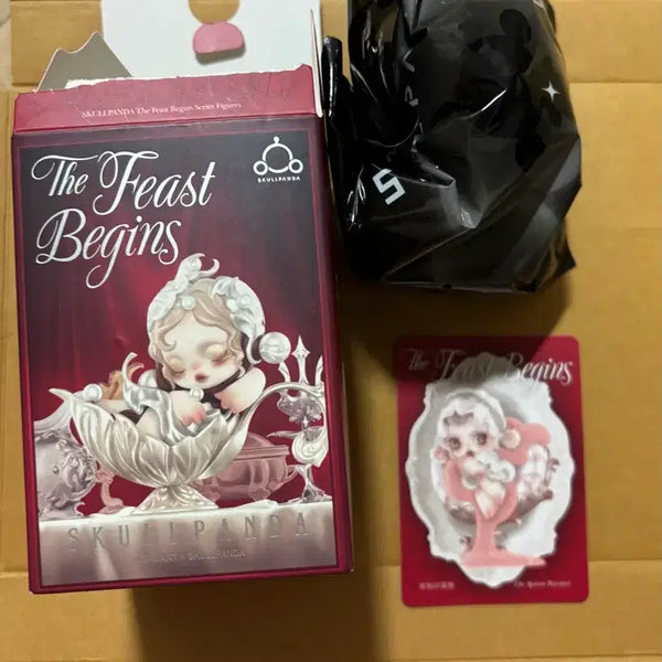 [BUNJANG] Pop Mart Skullpanda Banquet Prelude Spoon Warmer / 팝마트 스컬판다 만찬의 서막 스푼 워머