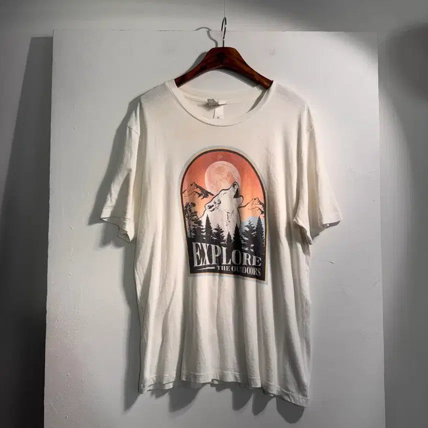[BUNJANG] Heart man 90s Single Stitch T-Shirt M / Heart man 90s 싱글스티치 반팔티 m C676