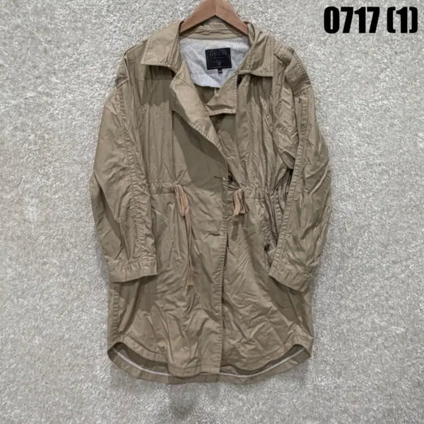 [BUNJANG] Guess Beige Trench Coat / 게스 트렌치 코트 베이지