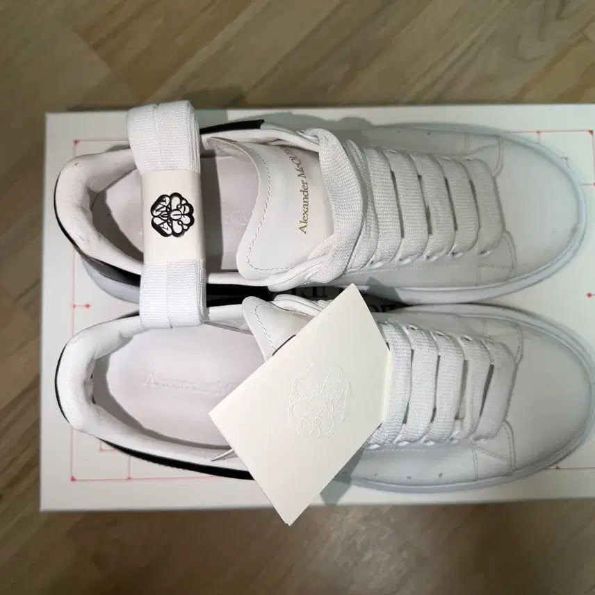 [BUNJANG] Alexander McQueen Leather Sneakers / 알렉산더맥퀸 40.5