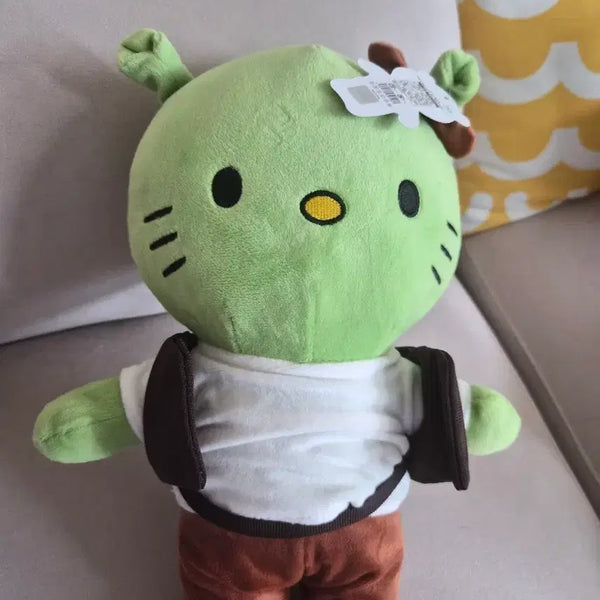 [BUNJANG] Shrek x Hello Kitty Collaboration Medium Plush Doll / 슈렉 헬로키티 콜라보 중형 인형