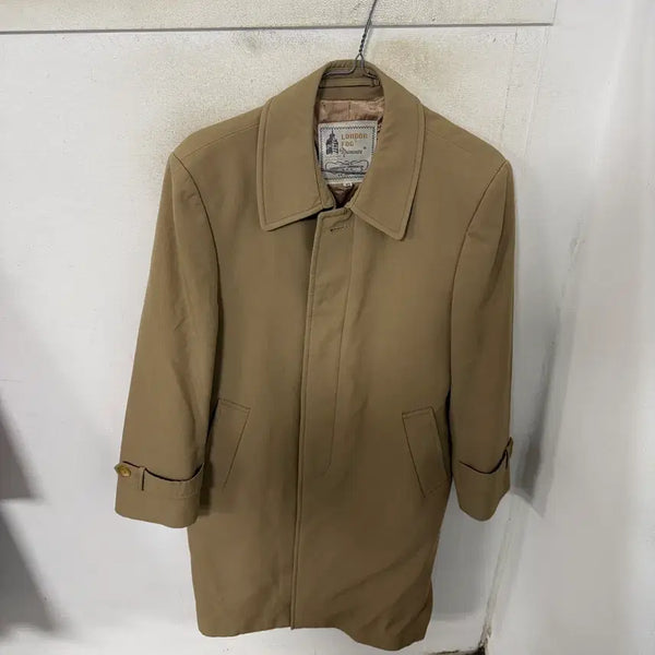 [BUNJANG] London Fog Wool Coat Beige / 런던포그 울 코트