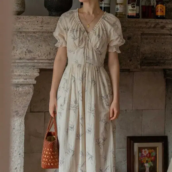 [BUNJANG] Renina TAMAE Dress Ivory / 르니나 TAMAE 드레스 아이보리
