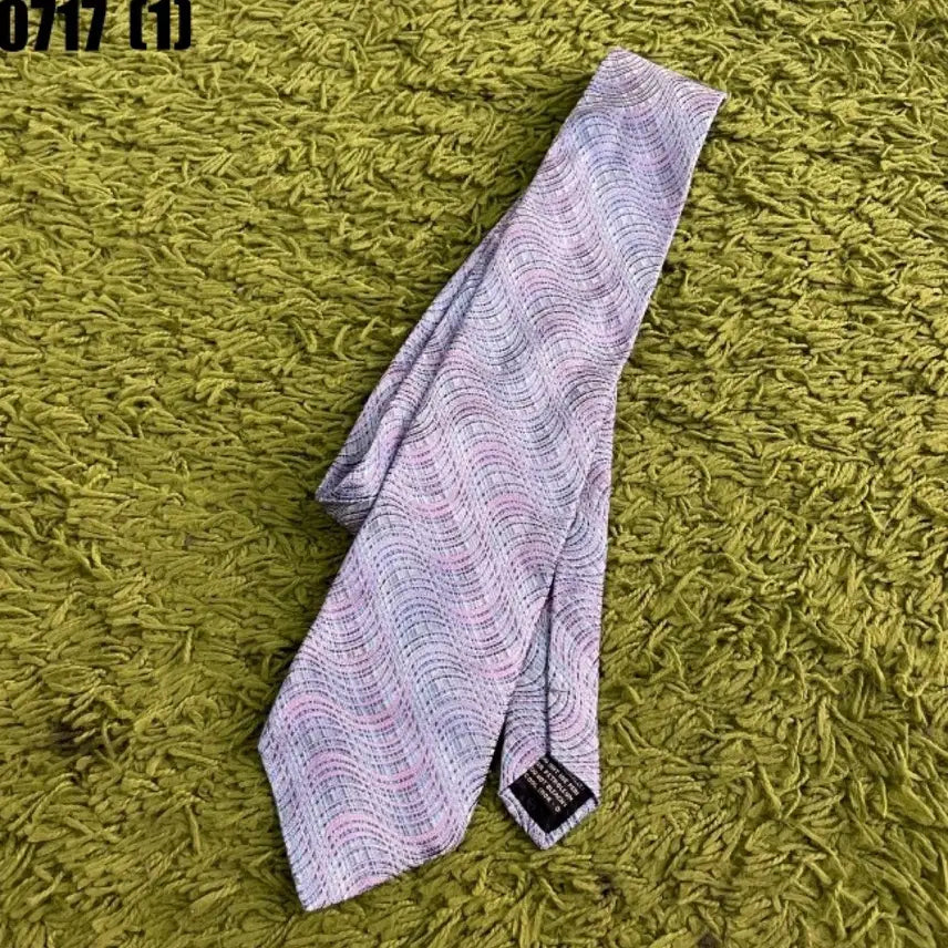 [BUNJANG] Missoni Vintage Silk Necktie Pastel Pattern / 미쏘니 빈티지 실크 넥타이 파스텔 패턴