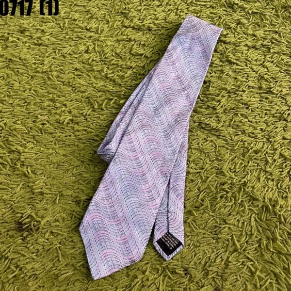 [BUNJANG] Missoni Vintage Silk Necktie Pastel Pattern / 미쏘니 빈티지 실크 넥타이 파스텔 패턴