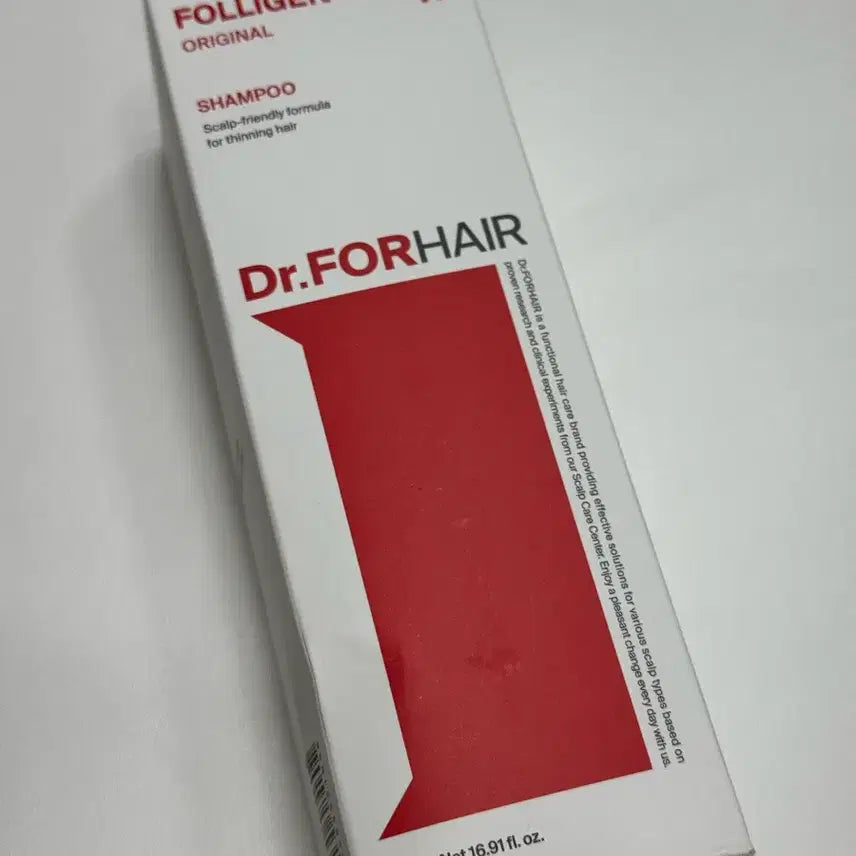 [BUNJANG] Dr. For Hair Foligen Shampoo - Original 500ml / 미개봉새상품! 닥터포헤어 폴리젠 샴푸 - 오리지널 500ml