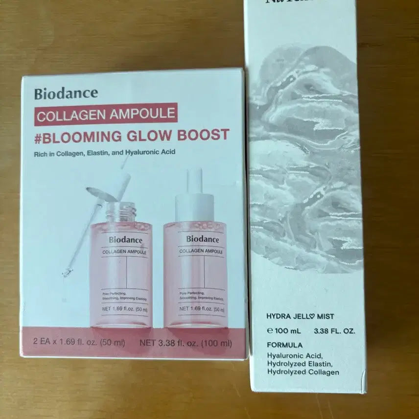 [BUNJANG] Biodance Collagen Ampoule & NuTexture Hydra Jelly Mist Set / 바이오던스 앰플, 누텍스처 미스트 판매합니다