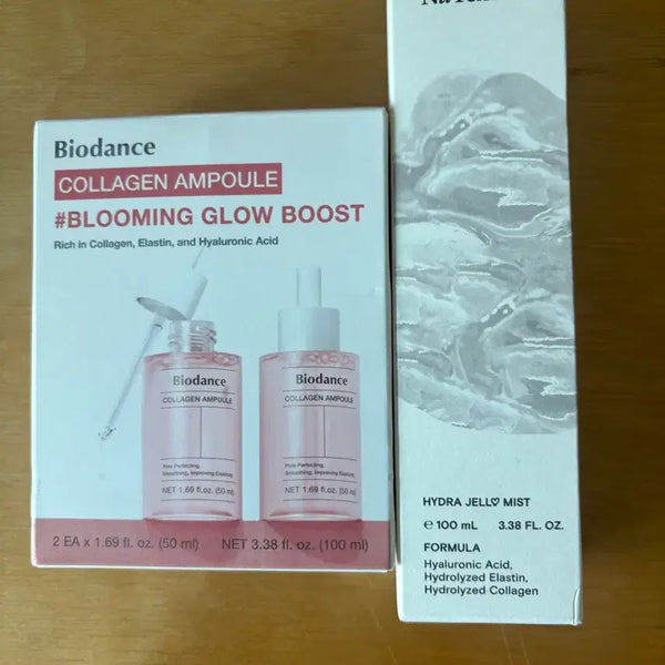 [BUNJANG] Biodance Collagen Ampoule & NuTexture Hydra Jelly Mist Set / 바이오던스 앰플, 누텍스처 미스트 판매합니다