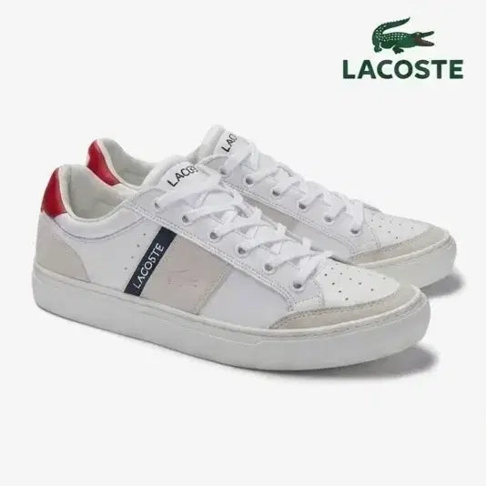 [BUNJANG] Lacoste Courline Sneakers White / 라코스테 코트라인 스니커즈 260mm