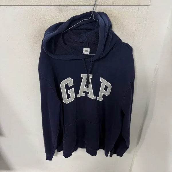 [BUNJANG] GAP Big Logo Hoodie Navy Size 110 / 갭 빅로고 후드